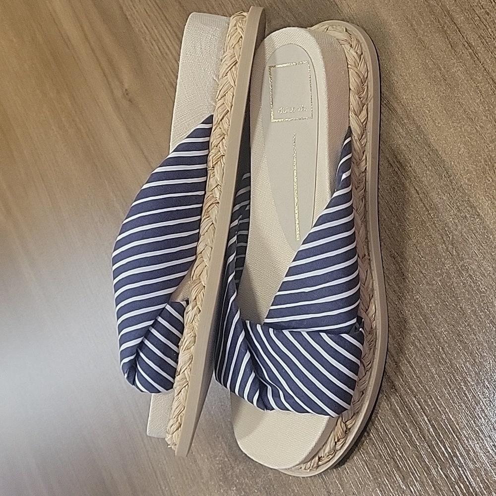 Dolce Vita Giza Knotted Platform square toe Slides-Size 8 - Picture 14 of 14